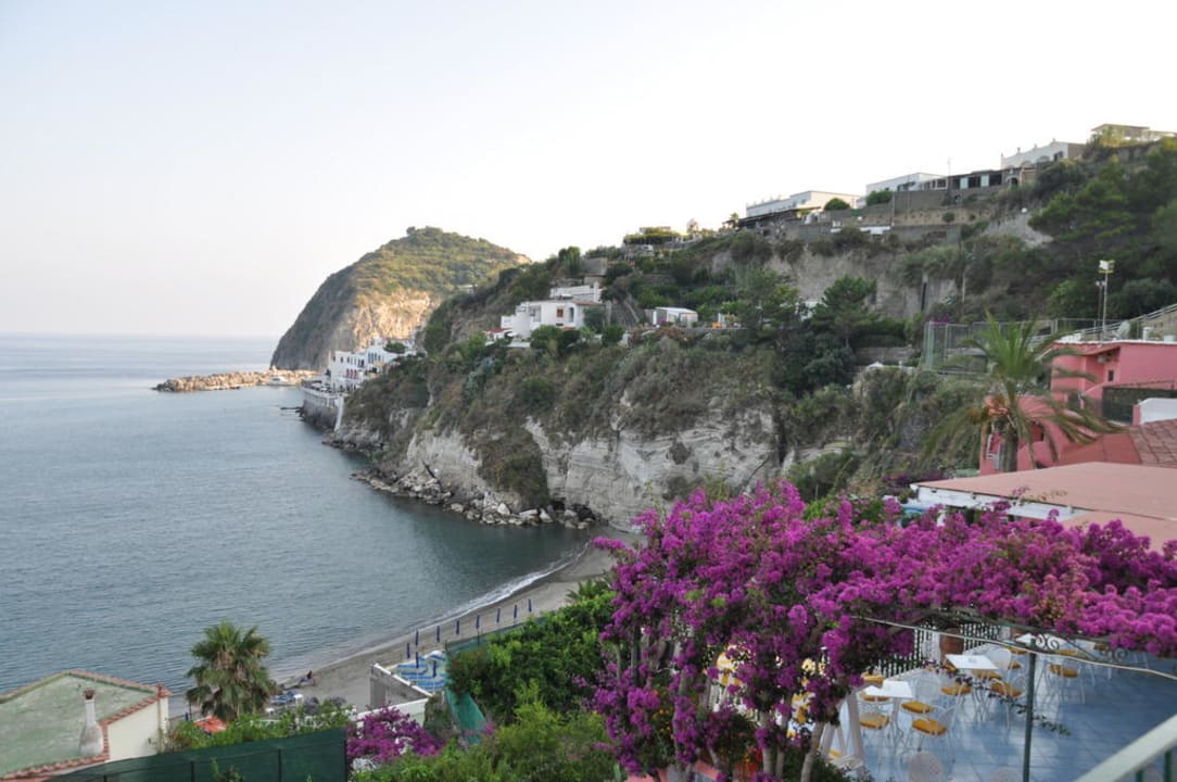 Blick vom Balkon Hotel Casa Rosa Terme