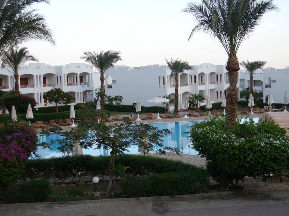 Blick vom Balkon Happy Life Village