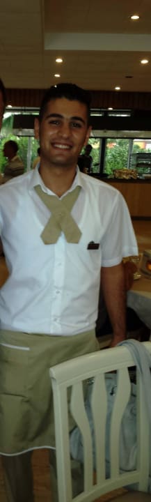 Mustafa, unser Lieblingskellner Hotel Royal Garden Beach