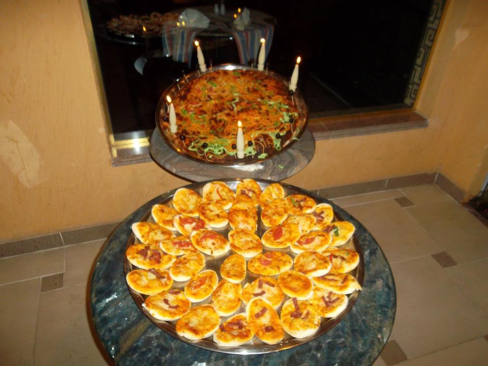 Ahmed macht Pizza mit Liebe  Beach Albatros Resort