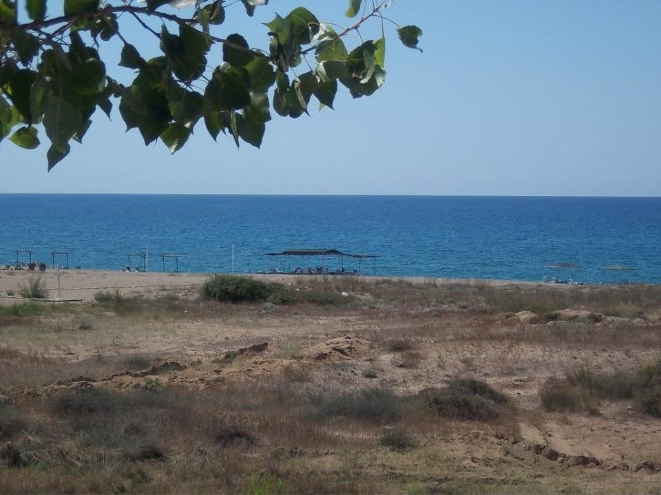 Ausblick vom Balkon Skys Hotel