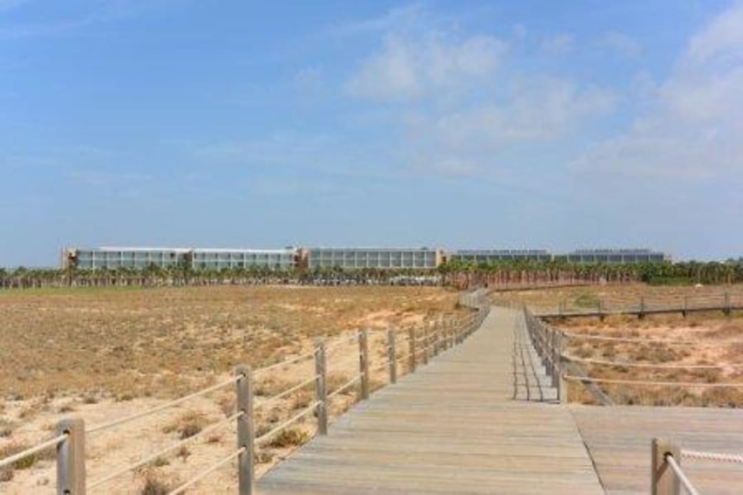 Weg von Meer zum Hotel Vidamar Hotel Resort Algarve