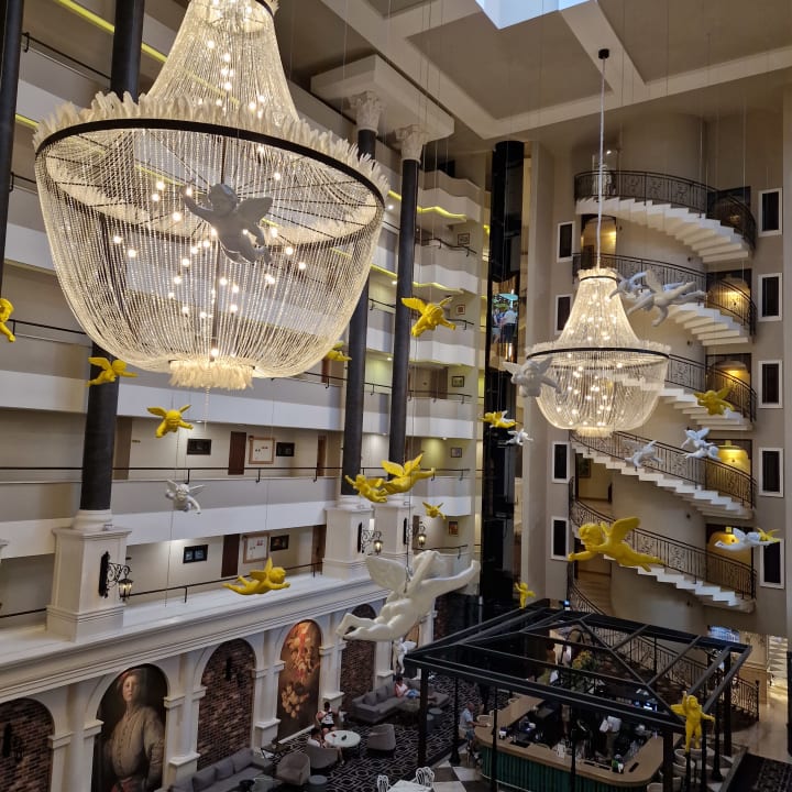Lobby Hotel Royal Garden Beach