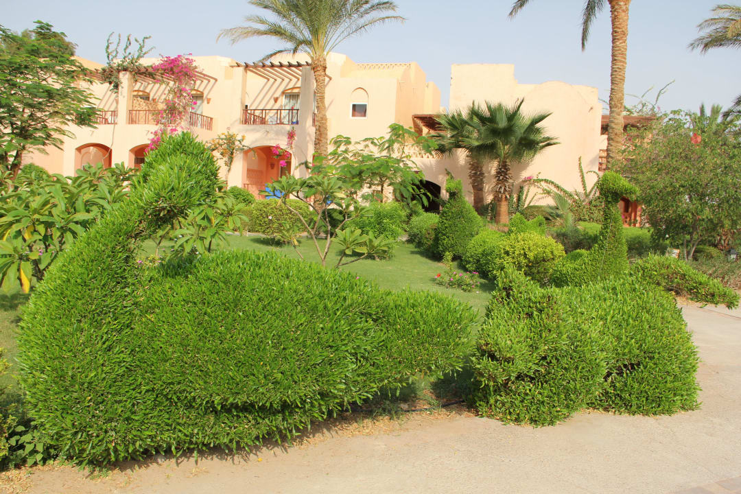 Фигурки из кустов Iberotel Makadi Beach