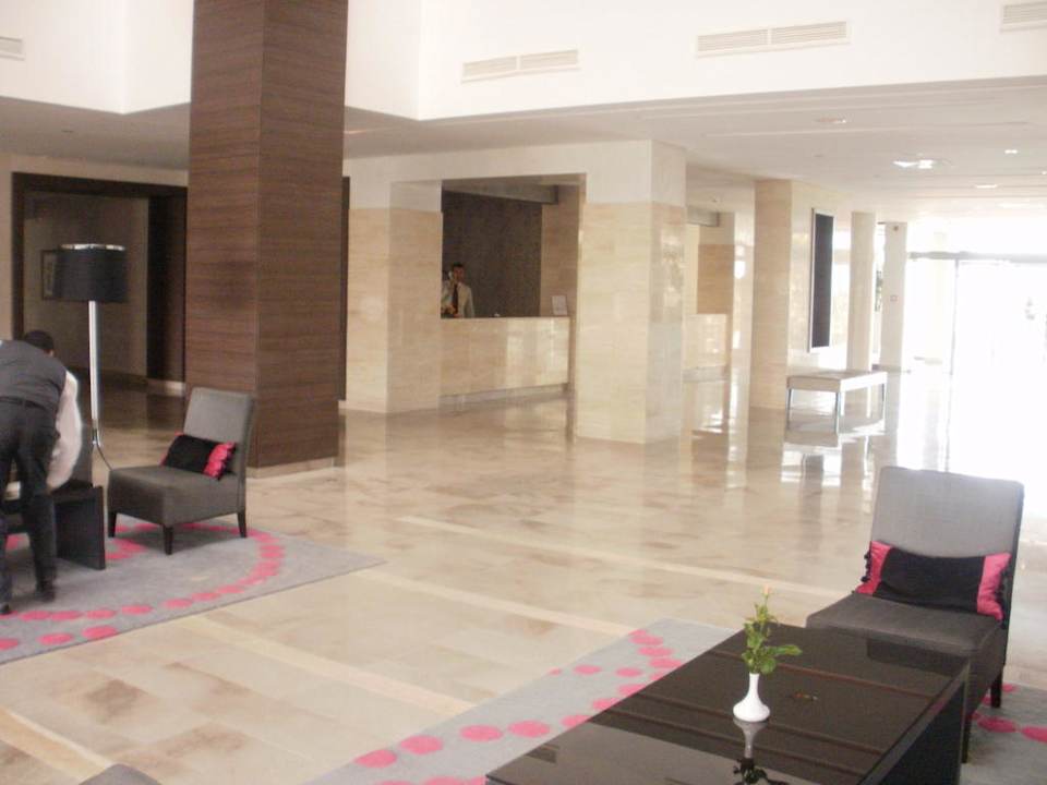 Lobby und Rezeption Hotel Rosa Beach