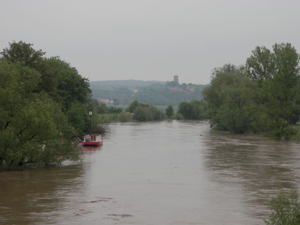 Junihochwasser 2013 Pension Alter Felsenkeller
