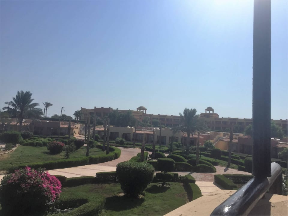 Blick von der Restaurantterrasse Malikia Resort Abu Dabbab