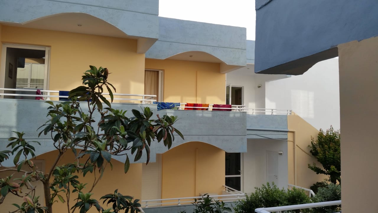 Aussicht vom Zimmer Hotel Kathrin Beach