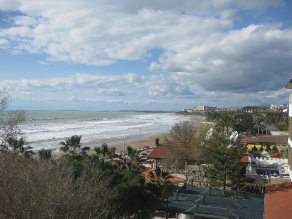 Blick vom Balkon Side Star Beach