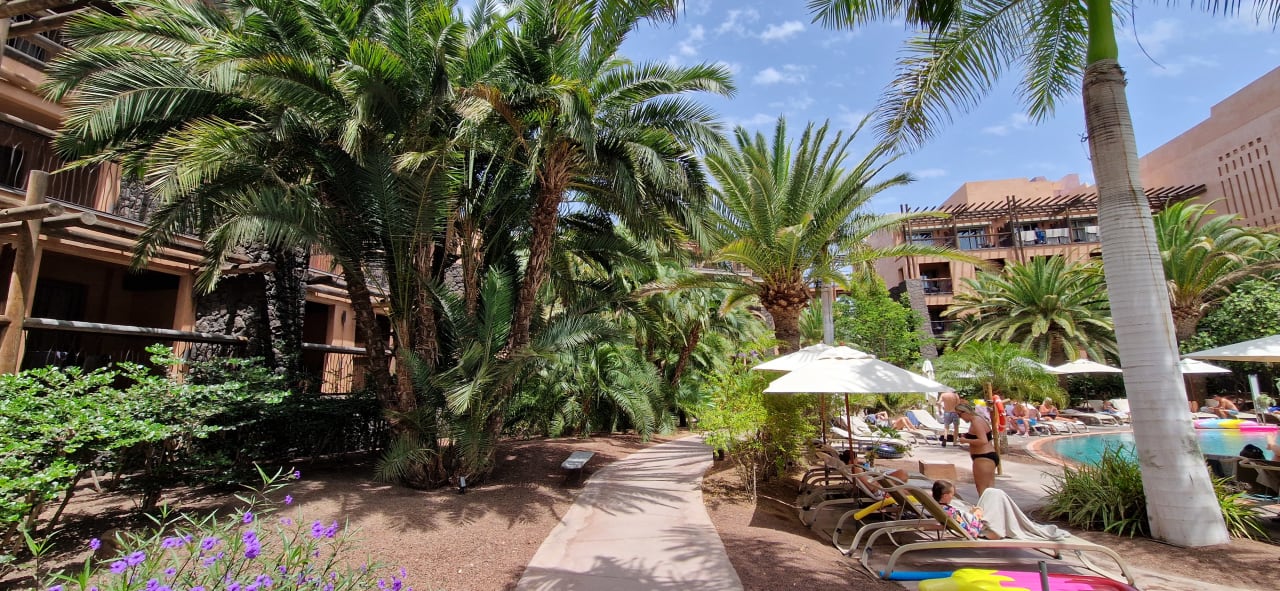 Gartenanlage Lopesan Baobab Resort