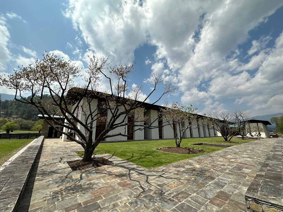 Außenansicht Amankora Bumthang Lodge