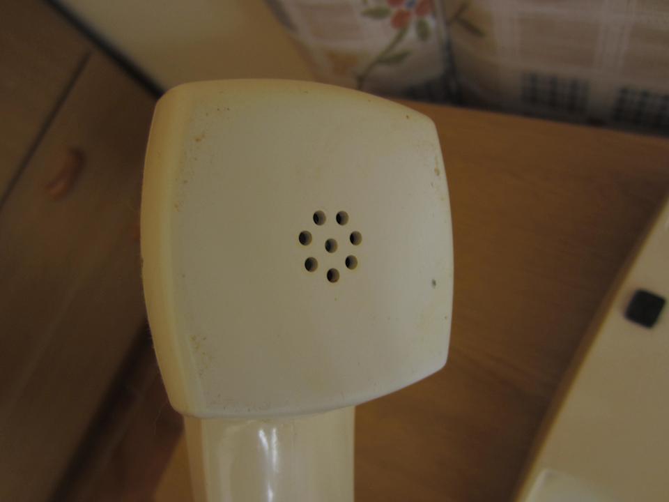 Dreckiges Telefon Bei Juan Playa Blanca