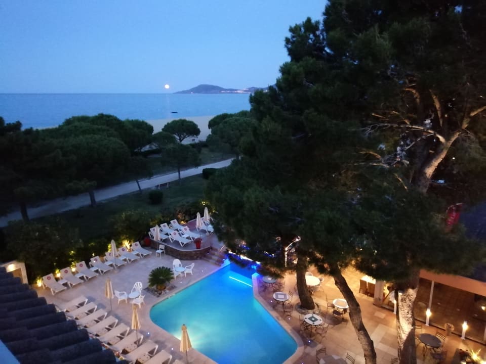 Ausblick Grand Hotel Du Lido