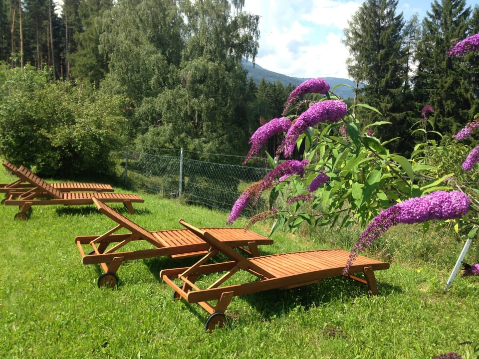 Sonnenliegen Landhotel Gasthof Eichhof