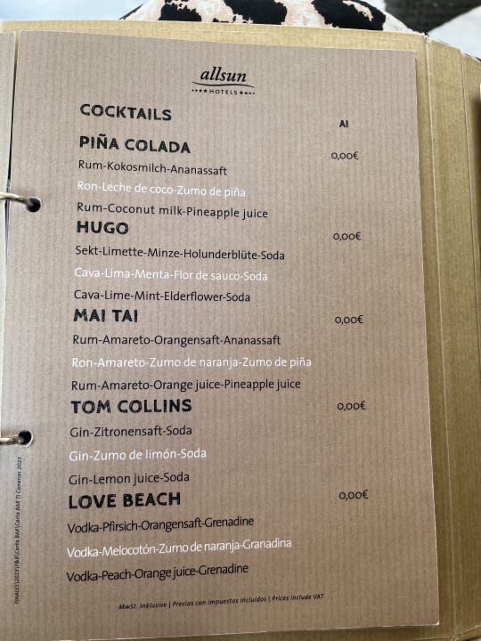 Gastro allsun Hotel Lucana