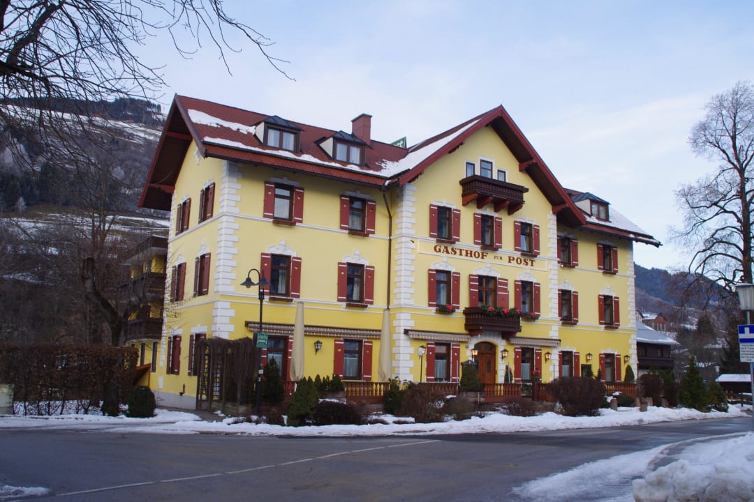 Ansicht von der Eingangsseite Hotel Post