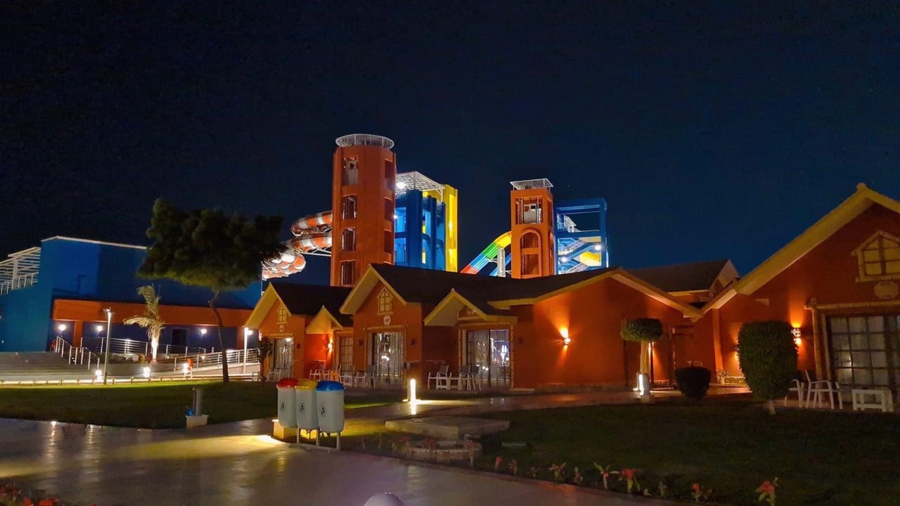 Ausblick Pickalbatros Jungle Aqua Park Resort - Neverland Hurghada