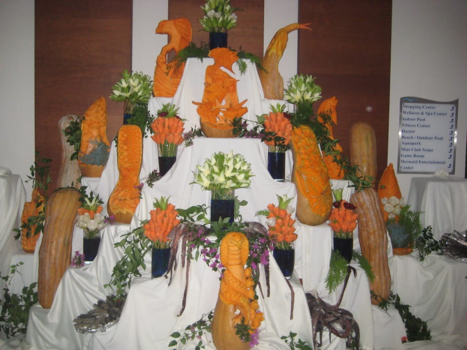 Dekoration am Galaabend  Adalya Ocean Deluxe