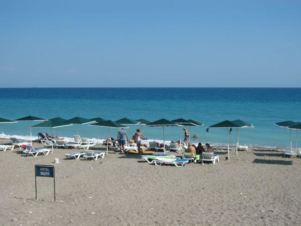 am Strand von Beldibi Hotel Marin
