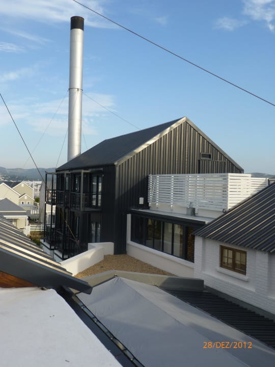 Blick vom Balkon Turbine Hotel & Spa