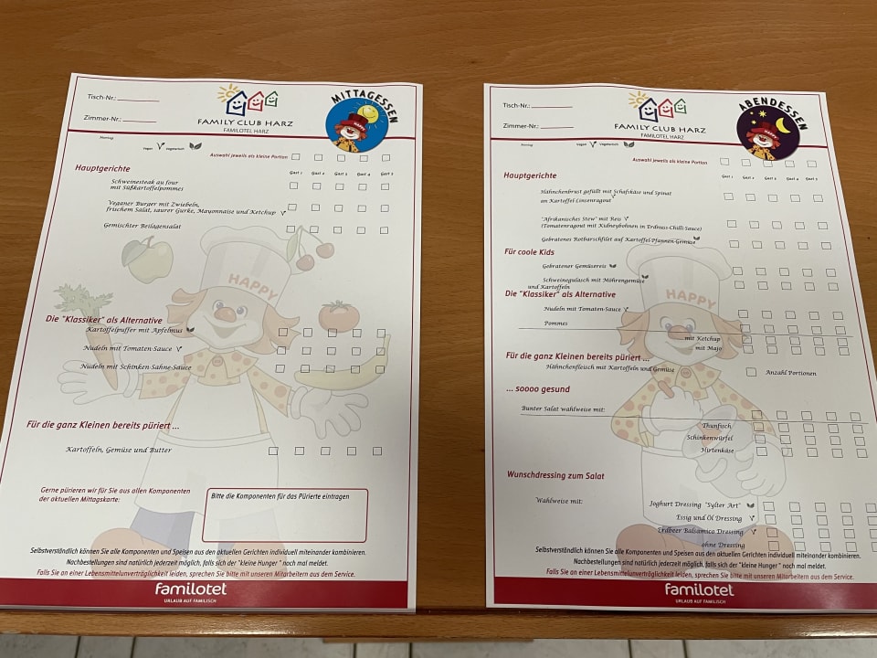 Gastro Familotel Family Club Harz
