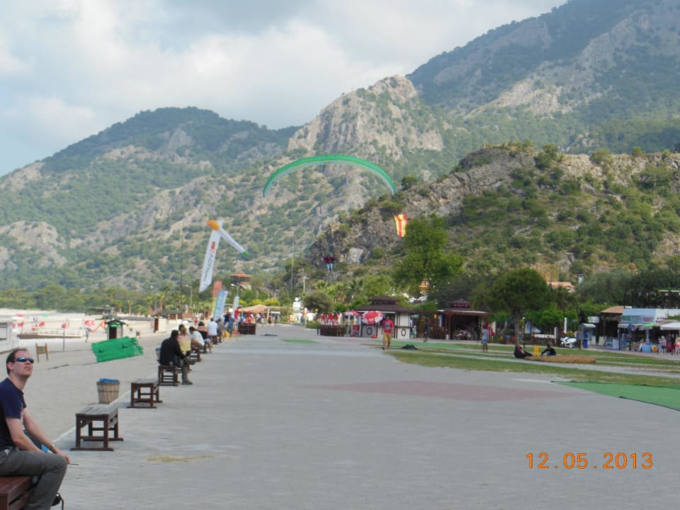 "Landebahn der Paraglidinger" Ölüdeniz Beach Resort by Z Hotels