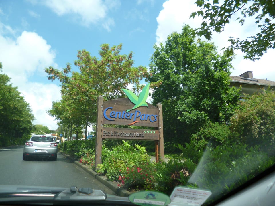 Einfahrt Center Parcs Park Hochsauerland