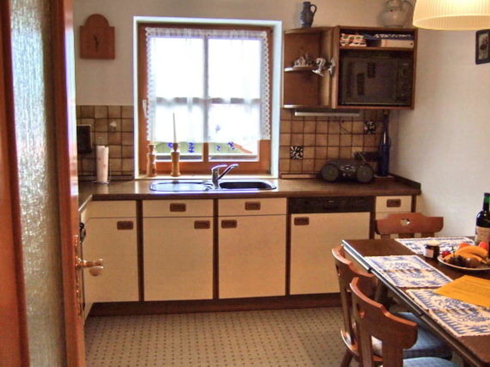 Die Küche ... FeWo Hintermair