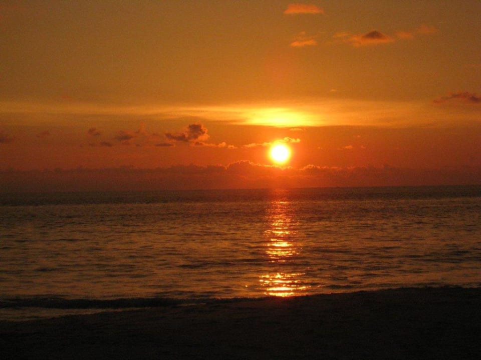 Sonnenuntergang Andaman White Beach Resort