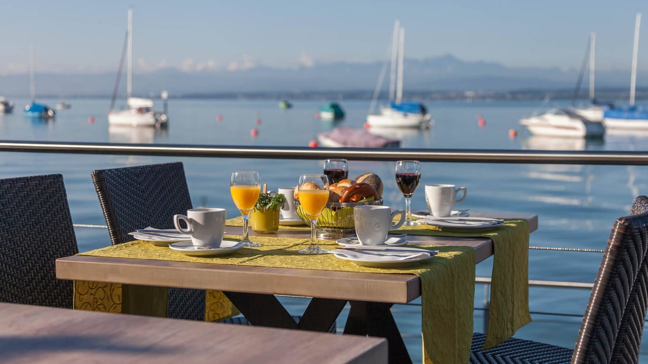 Frühstück Direkt Am See Gasthaus Seeblick Hagnau Am Bodensee • Holidaycheck Baden 