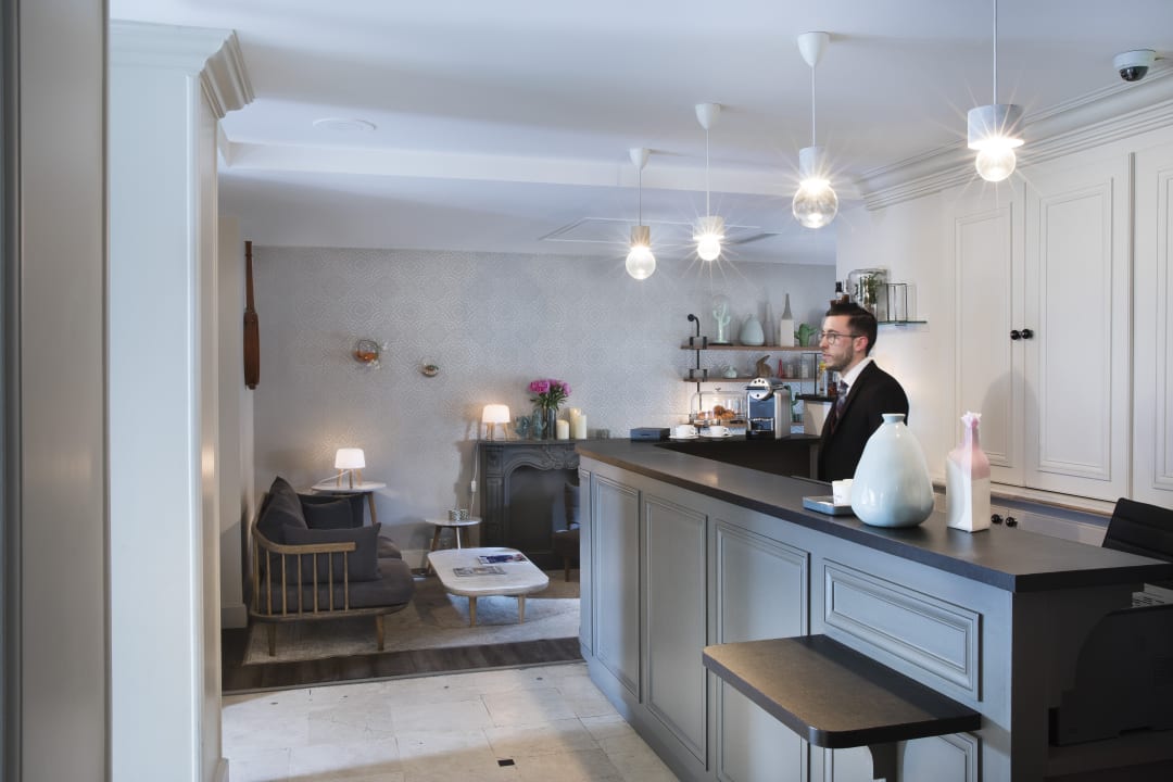Lobby Hotel Emeraude Madeleine Haussmann