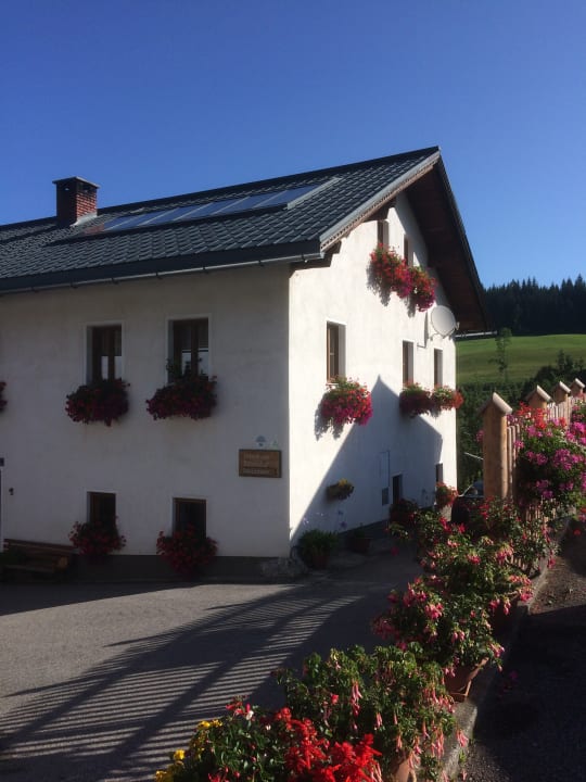Außenansicht Bergbauernhof Klein Schöntal
