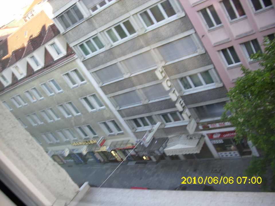 Blick aus dem Fenster Hotel Monaco