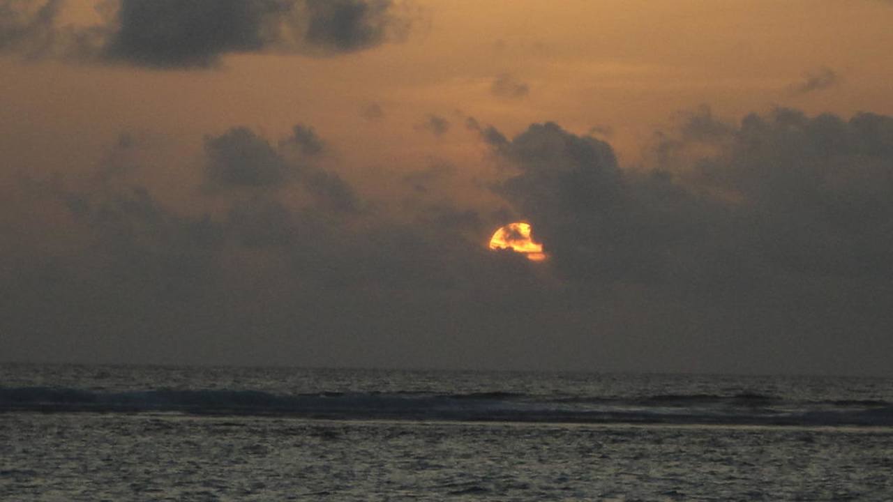 Sunset Summer Island Maldives