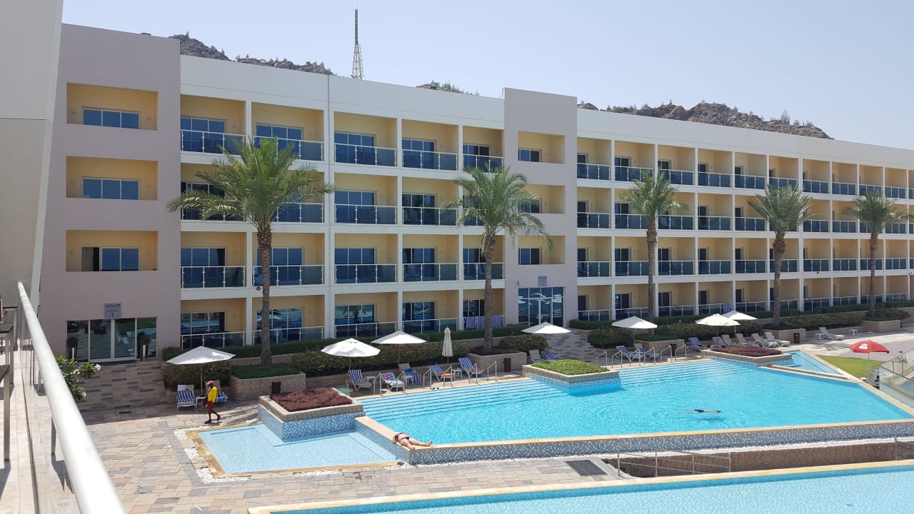 Die Hotelanlage Radisson Blu Resort Fujairah