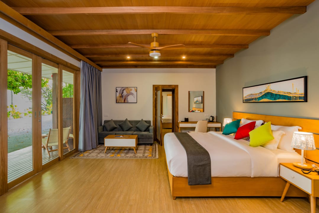 Zimmer Fiyavalhu Resort Maldives
