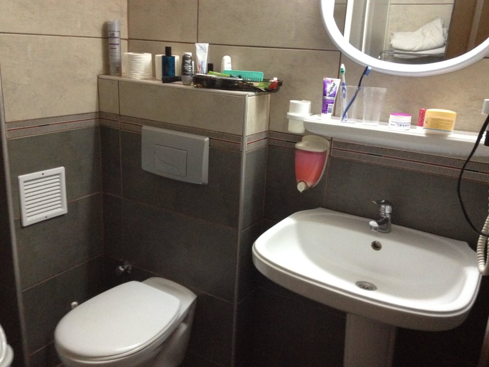 Unser Badezimmer Hotel Gölmar Beach
