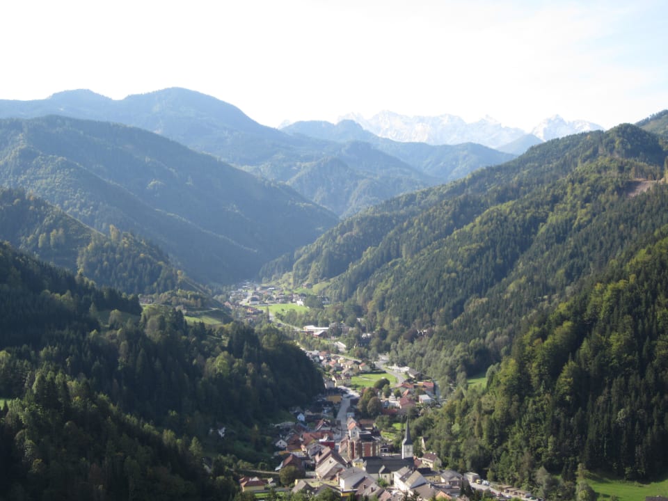 Nach Bad Eisenkappel und die Berge Hotel Brunner