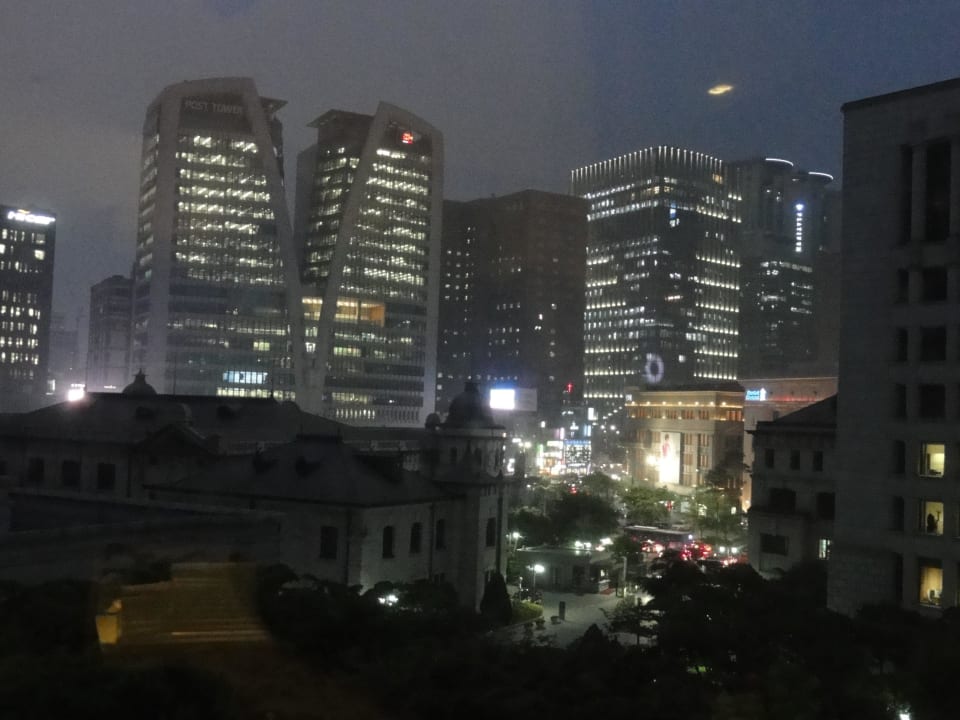 Vom Zimmer in der Nacht Shinshin Hotel Myeongdong