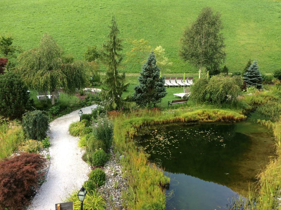 Gartenanlage Hotel Schwarzenstein