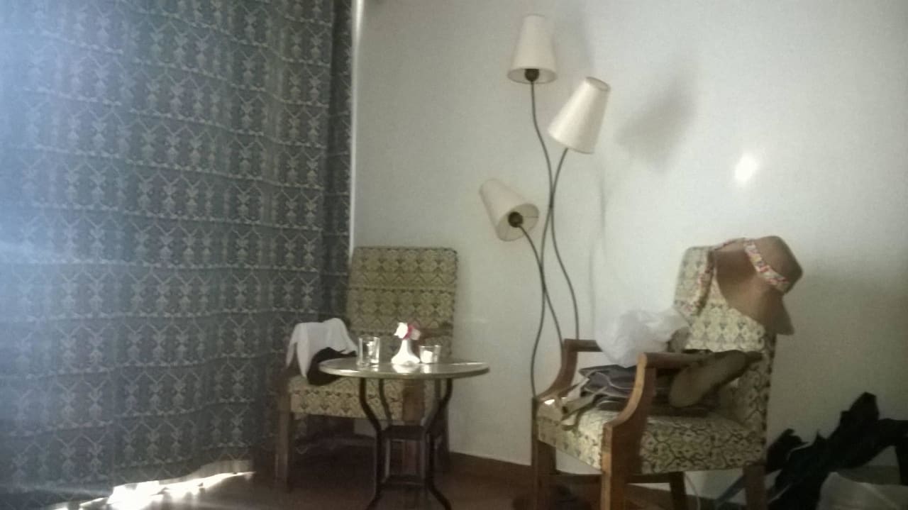 Zimmer bei geschlossenem Vorhang Domina Coral Bay Resort, Diving , Spa & Casino