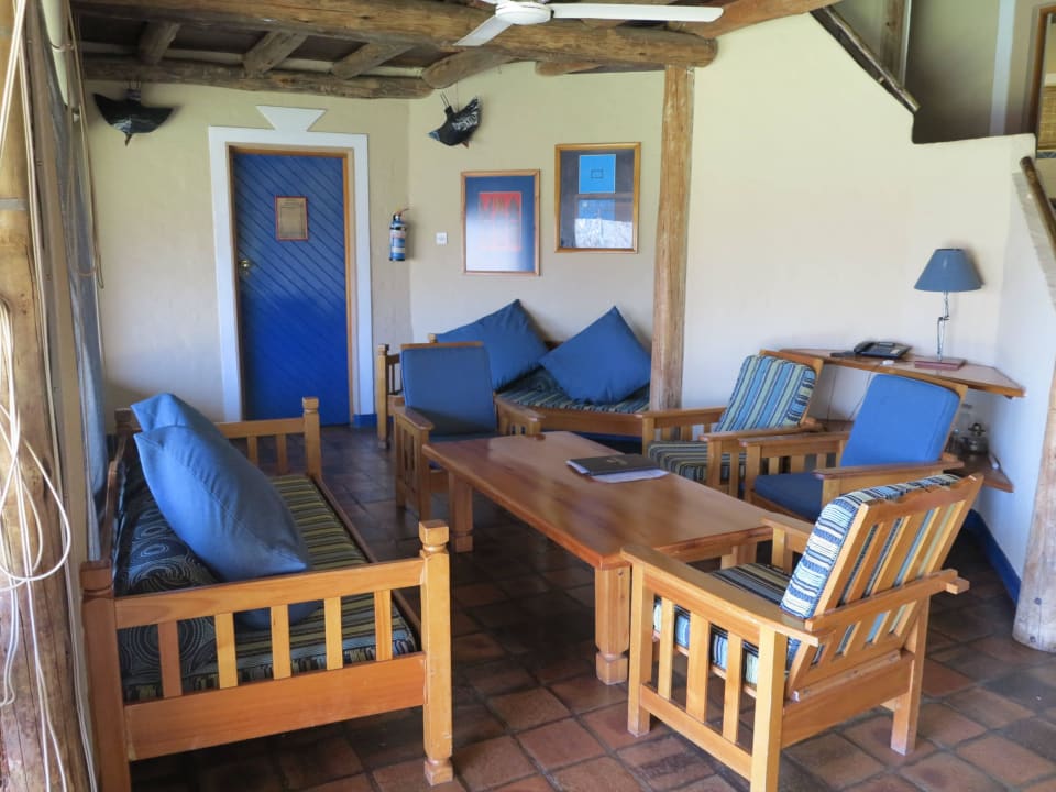 Wohnzimmer Lokuthula Lodge