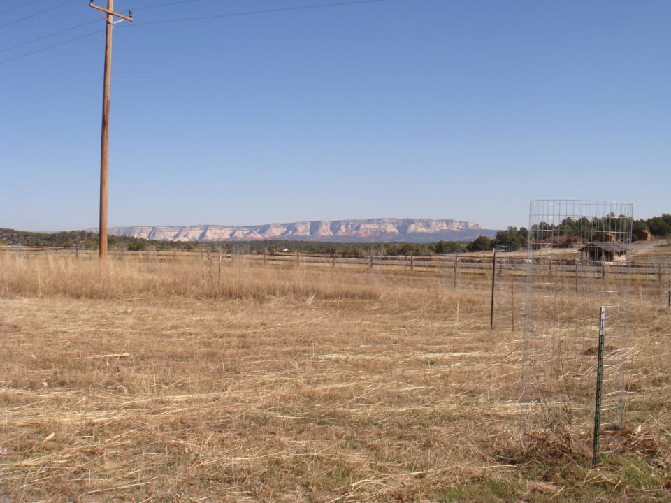 Weit und breit - nichts! Zion Mountain Resort