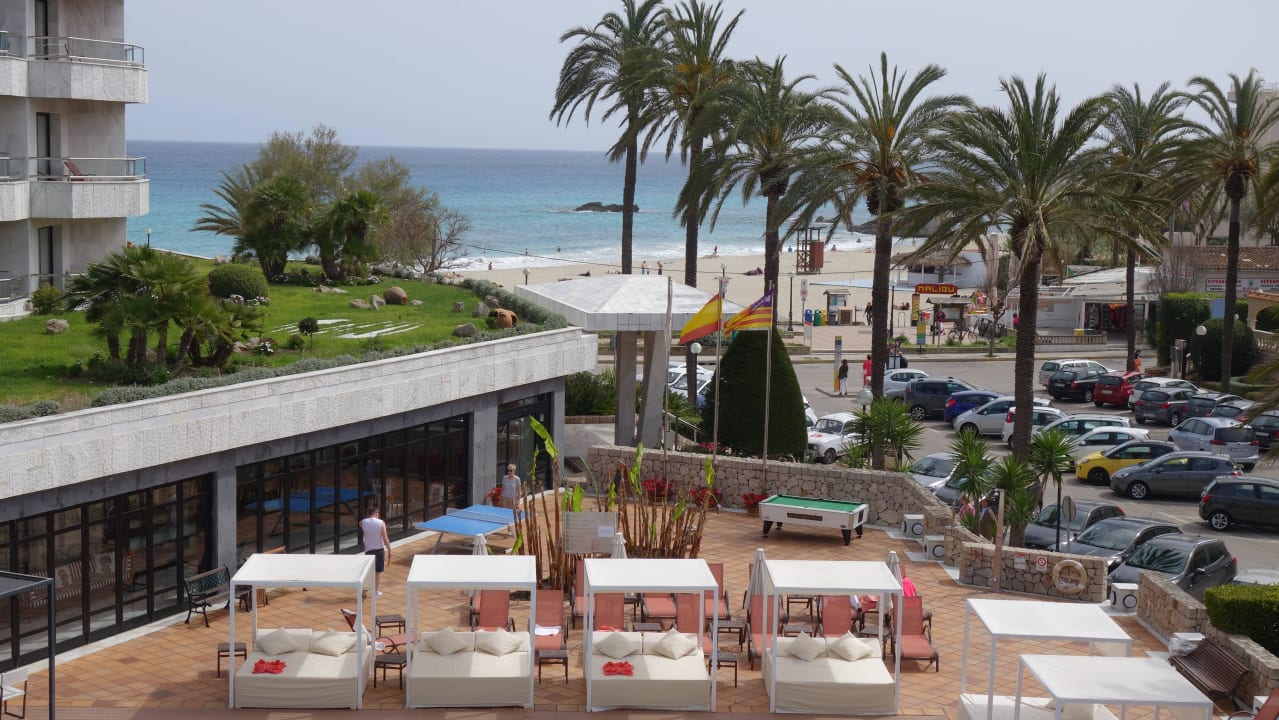 Blick aus dem Zimmer Hotel Serrano Palace