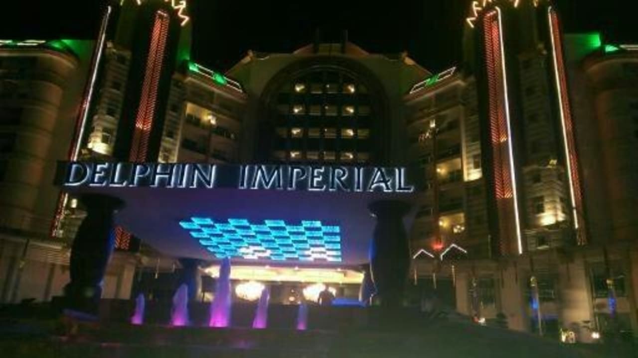 Eingang Hotel Delphin Imperial
