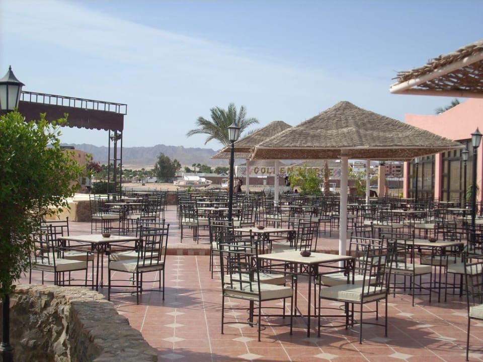 Hotelterrasse Eagles Paradise Abu Soma