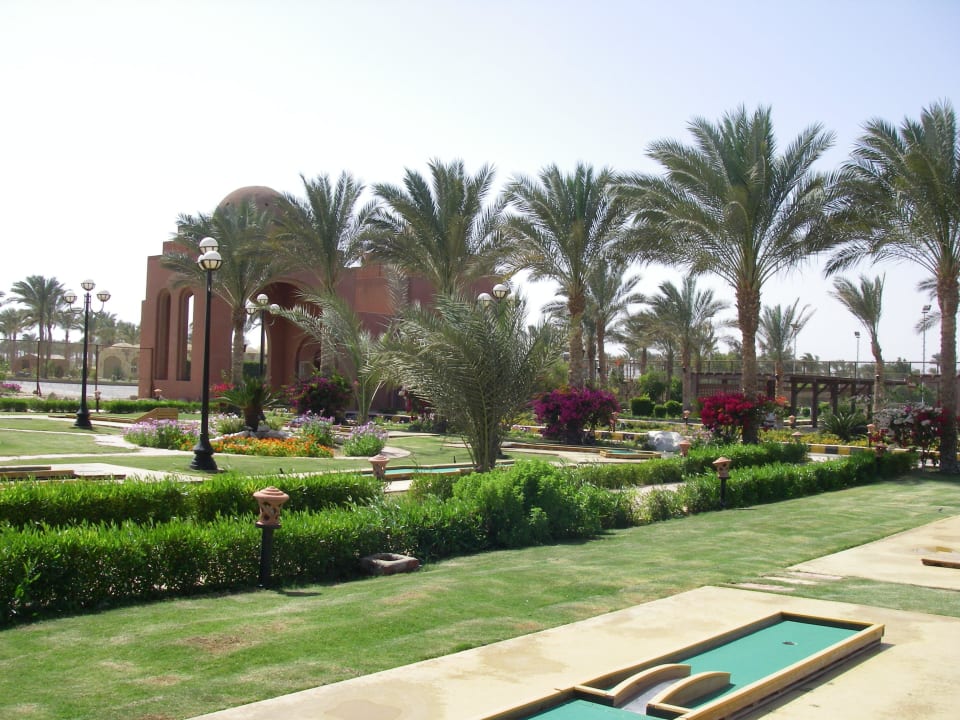 Der schöne Minigolfplatz Swisstouch Oriental Resort Marsa Alam