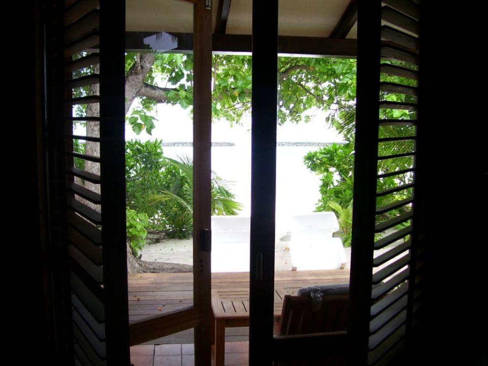 Der Blick auf´s Meer Kuramathi Maldives