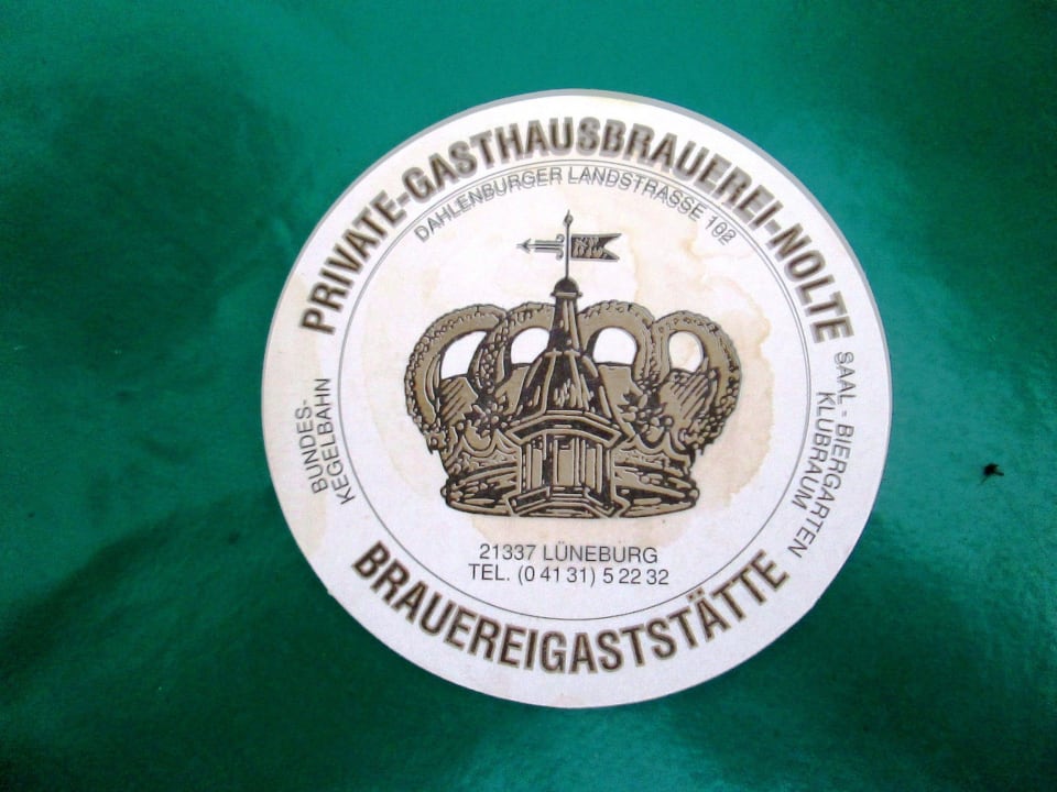 Bierdeckel Gasthausbrauerei Nolte