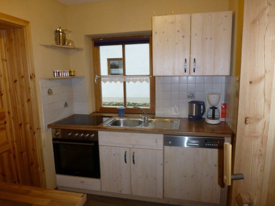 Küche Appartment Veilchen Biohof Landhaus Klöck